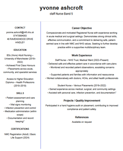 Simple CV Template